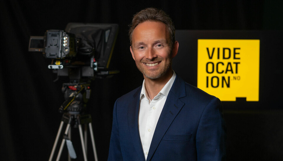 Administrerende direktør Marius Olsen i Videocation.
