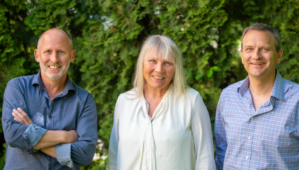 Johan Gjesdahl, Bente Loe og Arne Tonning i Alliance Venture.