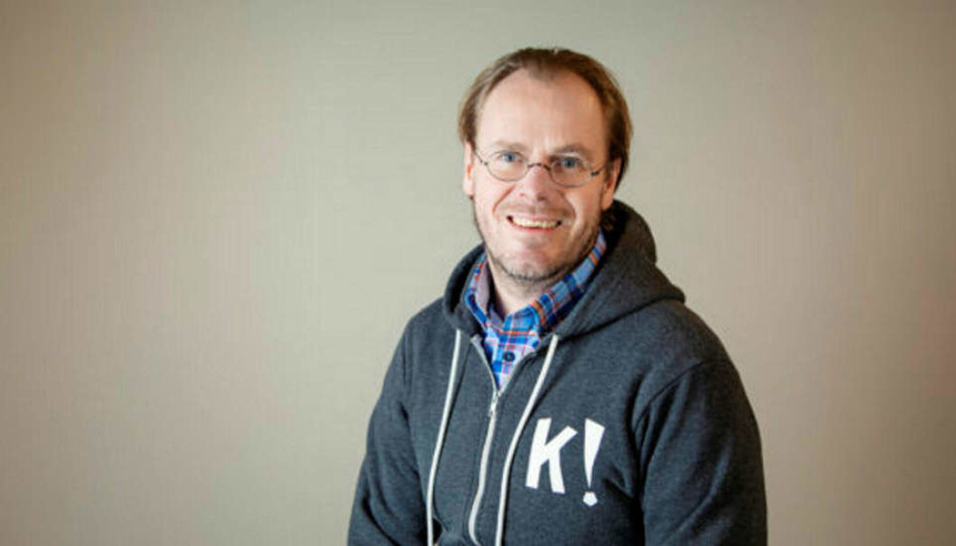Martin Kværnstuen selger seg ned i Kahoot. Martin Kværnstuen selger seg ned i Kahoot.