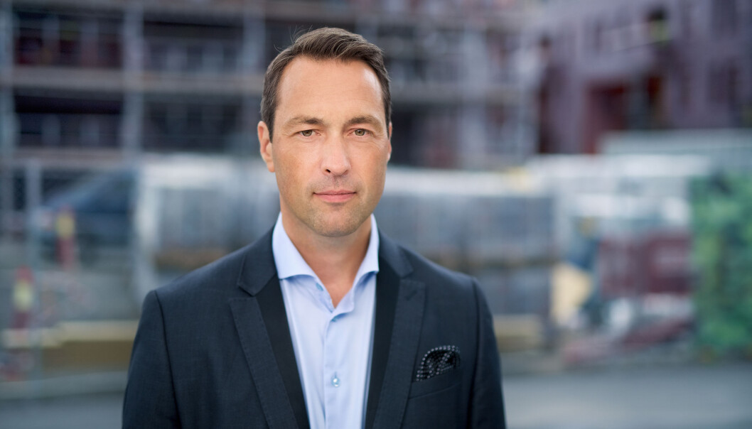 Johan Bruun, administrerende direktør i Usbl. Johan Bruun, administrerende direktør i Usbl.