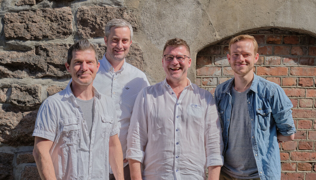 <evl@kulinariskakademi.no>Foodsteps gjengen: Fra venstre: Jostein Medhus, kokk, medeier av KA og medeier av Foodsteps, Morten Sjøvik, kokk, produksjonsansvarlig og medeier i Foodsteps, Espen Vesterdal Larsen, daglig leder og medeier av KA, medeier og styreleder Foodsteps, Jonas Modell, kokk, daglig leder og medeier i Foodsteps</evl@kulinariskakademi.no> <evl@kulinariskakademi.no>Foodsteps gjengen: Fra venstre: Jostein Medhus, kokk, medeier av KA og medeier av Foodsteps, Morten Sjøvik, kokk, produksjonsansvarlig og medeier i Foodsteps, Espen Vesterdal Larsen, daglig leder og medeier av KA, medeier og styreleder Foodsteps, Jonas Modell, kokk, daglig leder og medeier i Foodsteps</evl@kulinariskakademi.no>