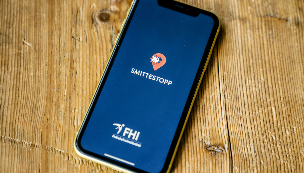FHIs Smittestopp-app avvikles. Foto: Stian Lysberg Solum / NTB scanpix FHIs Smittestopp-app avvikles. Foto: Stian Lysberg Solum / NTB scanpix