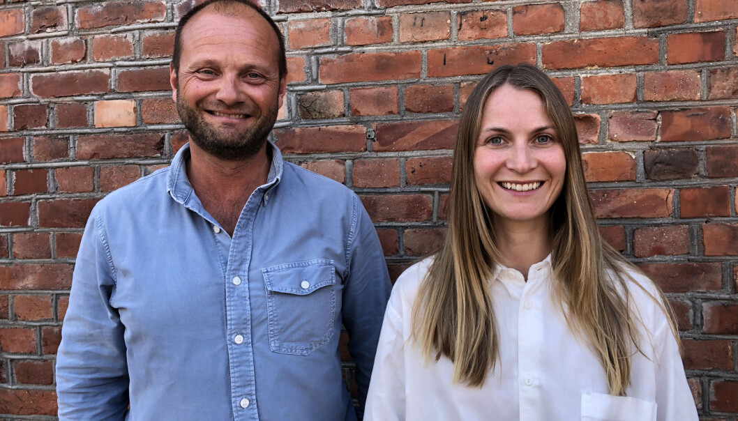 Gründerduoen Kristoffer Kvam og Elisabeth Falch Slinning i Smoc.ai. Gründerduoen Kristoffer Kvam og Elisabeth Falch Slinning i Smoc.ai.