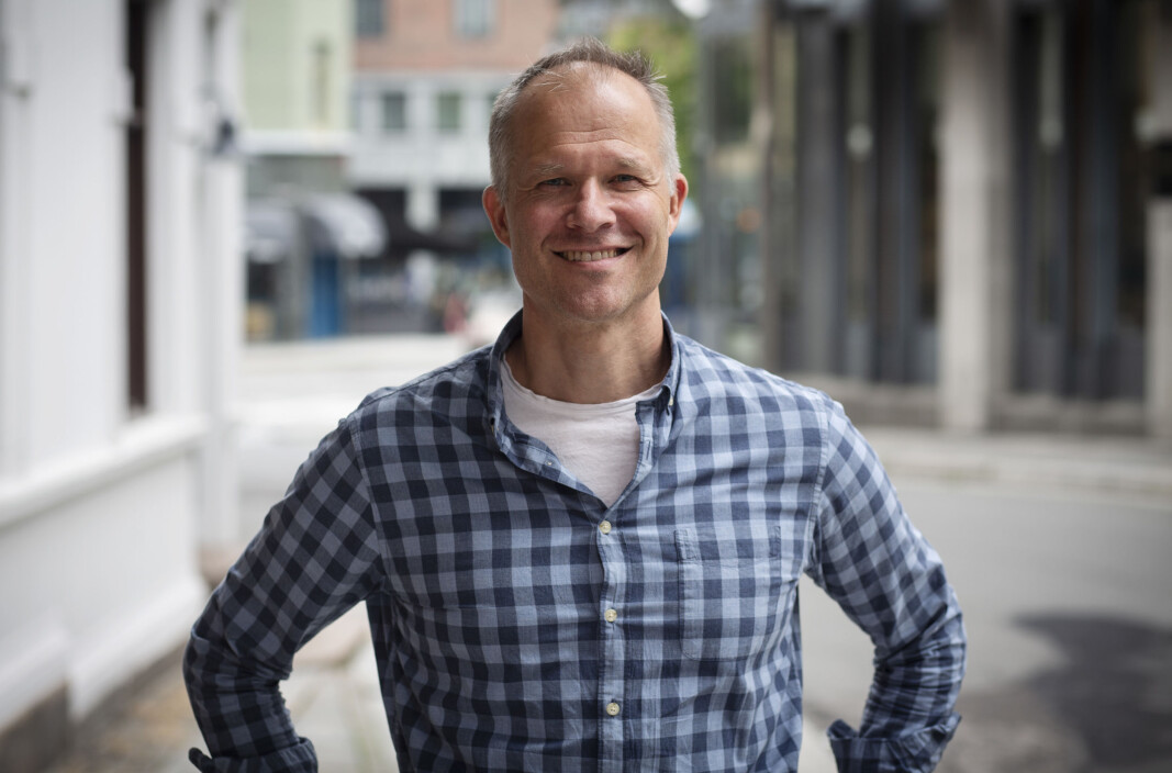 Ivar Kroghrud i Norselab. Ivar Kroghrud i Norselab.