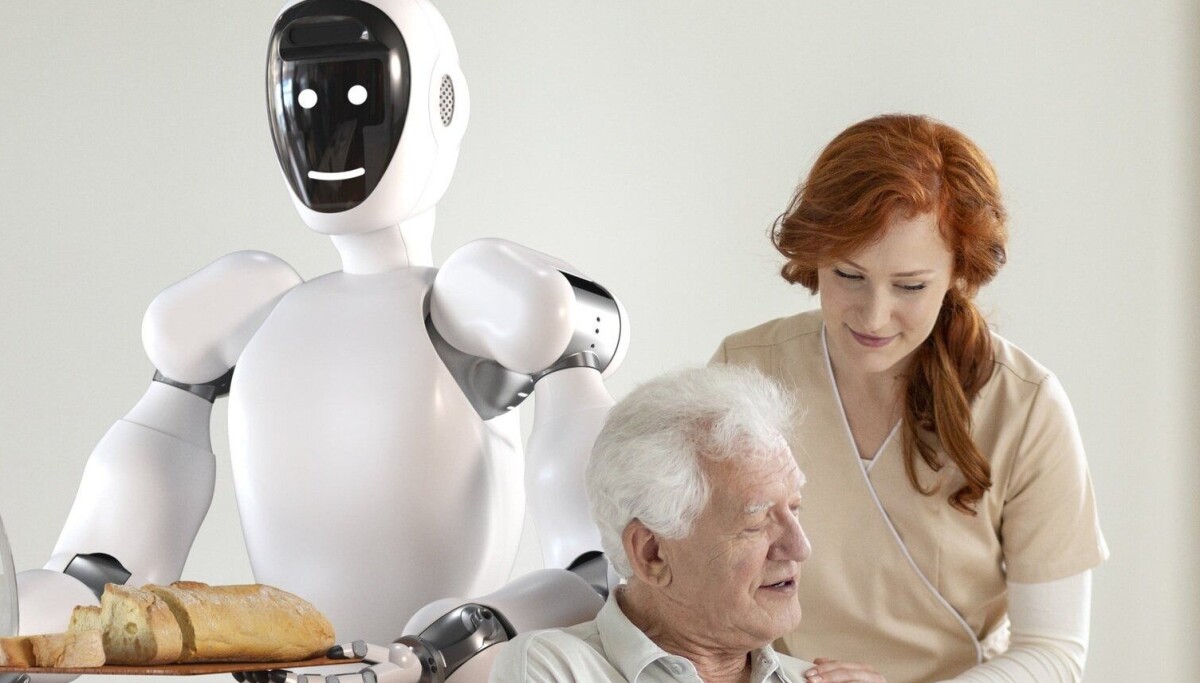 Robot-gründerne måtte hele tiden forklare folk at Eve ikke skulle erstatte menneskelig kontakt: Pandemien snudde alt opp ned