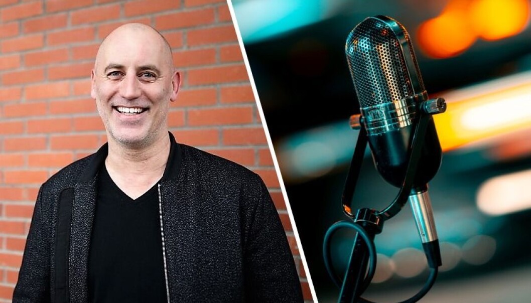 Jonas Rinde vil revolusjonere produksjon av lyd til historiefortelling med selskapet Nomono. De skal produsere både software og hardware. Mikrofonen avbildet er et illustrasjonsbilde. Jonas Rinde vil revolusjonere produksjon av lyd til historiefortelling med selskapet Nomono. De skal produsere både software og hardware. Mikrofonen avbildet er et illustrasjonsbilde.