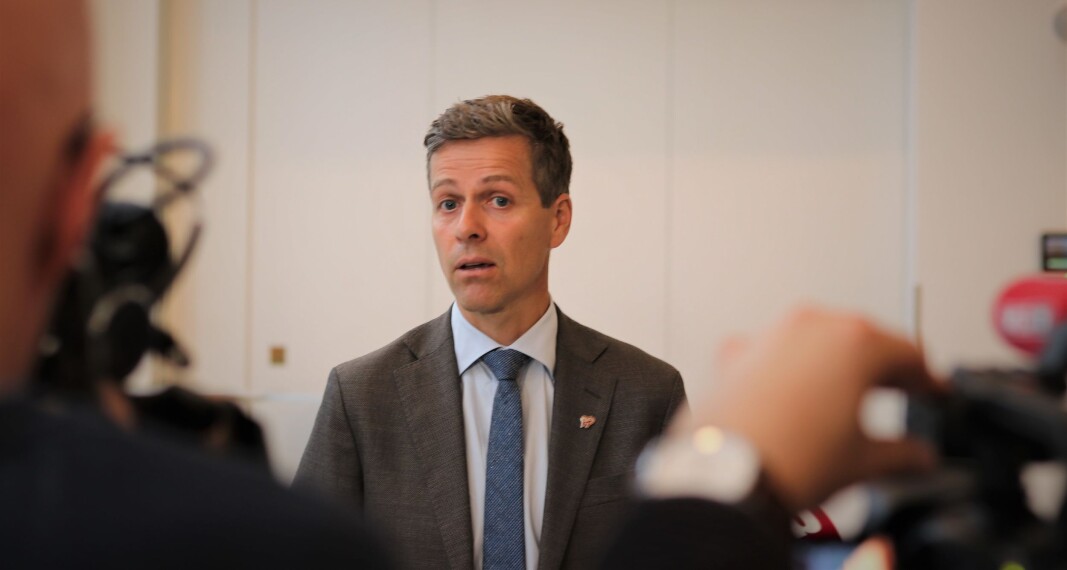 Samferdselsminister Knut Arild Hareide Samferdselsminister Knut Arild Hareide