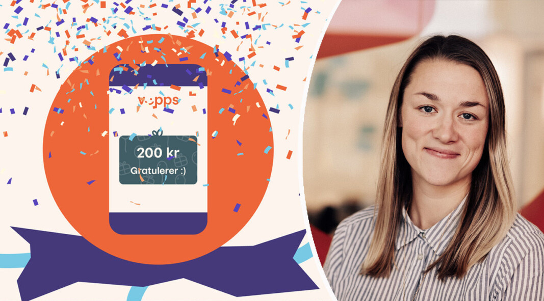 Produktsjef for vennebetaling i Vipps, Ninni Høver, lover videreutvikling av gavetjenesten. Produktsjef for vennebetaling i Vipps, Ninni Høver, lover videreutvikling av gavetjenesten.