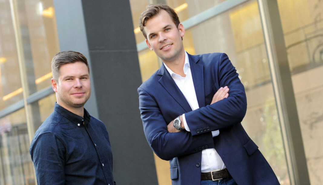 Kjartan Slette og Thomas Walle i Unacast. Kjartan Slette og Thomas Walle i Unacast.