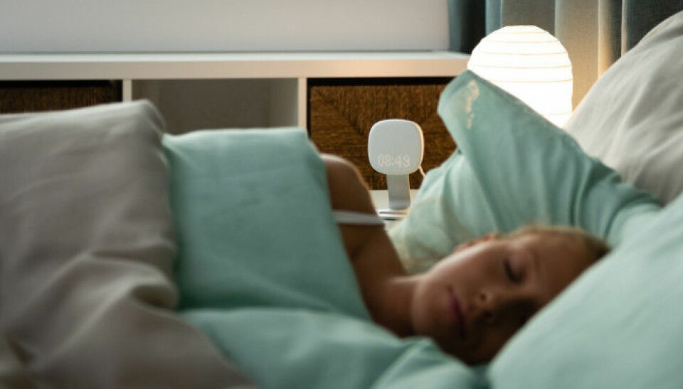 Søvnmonitoren til VitalThings, Somnofy, er kontaktløs.