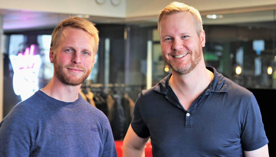 Lillebror Stig Olav Kasin (venstre) er innholdssjef i Portal One, mens storebror Bård-Anders er daglig leder.