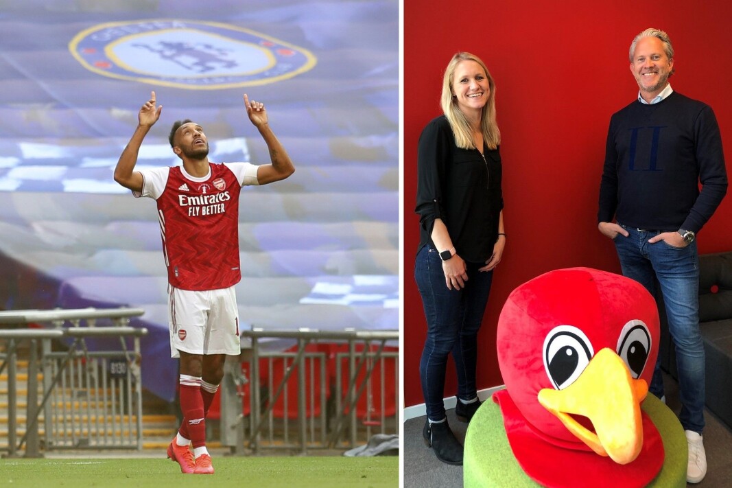 Anne-Lise Johnsen Robb har jobbet i både toppklubben Arsenal og Chelsea. Nå skal hun lede den internasjonale skolesatsingen til Pickatale. Til høyre er selskapets daglige leder, Espen Viskjer. Anne-Lise Johnsen Robb har jobbet i både toppklubben Arsenal og Chelsea. Nå skal hun lede den internasjonale skolesatsingen til Pickatale. Til høyre er selskapets daglige leder, Espen Viskjer.