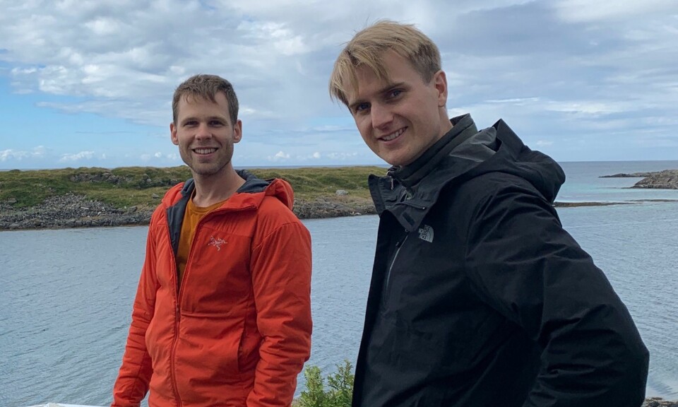 Gründerne Mats Julian Olsen og Fredrik Haga i Dune Analytics er i dag oppført som henholdsvis styreleder og nestleder i styret.