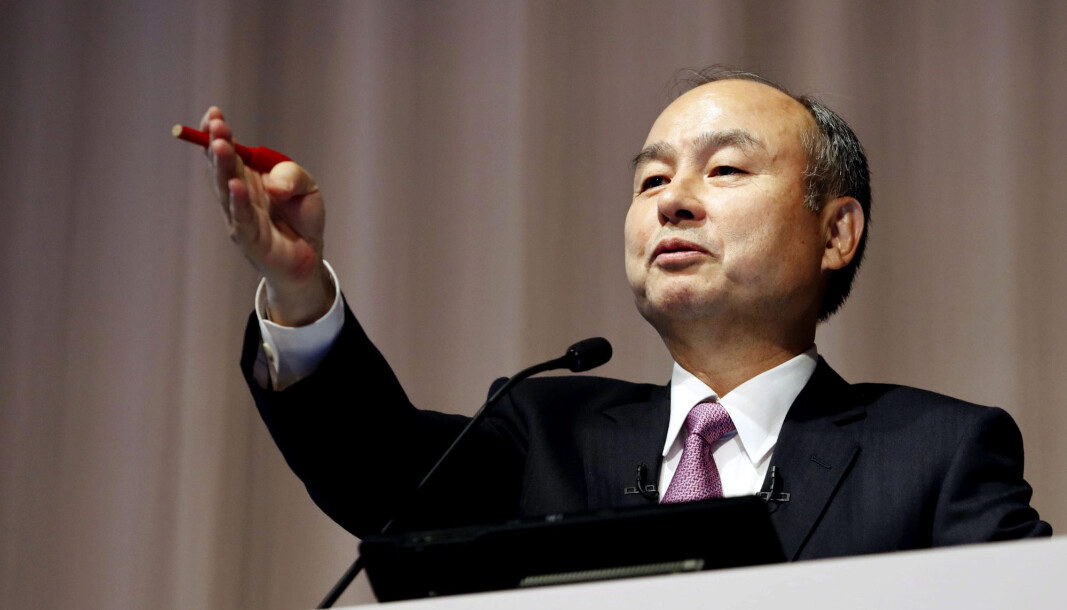 Toppsjef i Arm-eier Softbank, Masayoshi Son Toppsjef i Arm-eier Softbank, Masayoshi Son