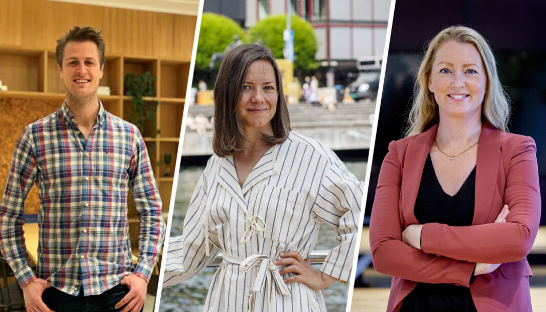 Ordr-gründer Edwin Fjeldtvedt, Confrere-gründer Ida Aalen og kommunikasjonsdirektør i Kolonial, Louise Fuchs. Ordr-gründer Edwin Fjeldtvedt, Confrere-gründer Ida Aalen og kommunikasjonsdirektør i Kolonial, Louise Fuchs.