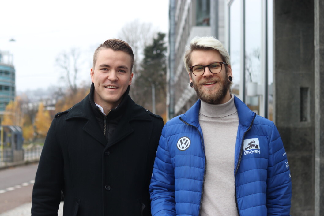 Martin Reinertsen og Herman Paulsen har startet OctoPro. Martin Reinertsen og Herman Paulsen har startet OctoPro.