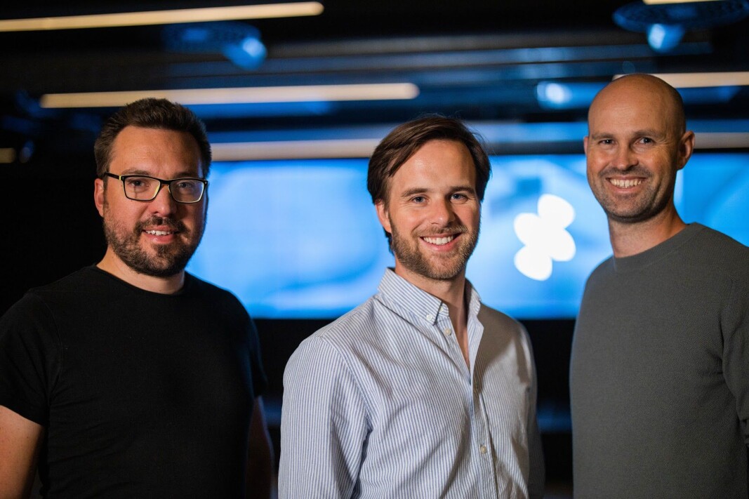 Carl Christensen, Håvard Haukland og Anders Kvåle i Spacemaker. Carl Christensen, Håvard Haukland og Anders Kvåle i Spacemaker.