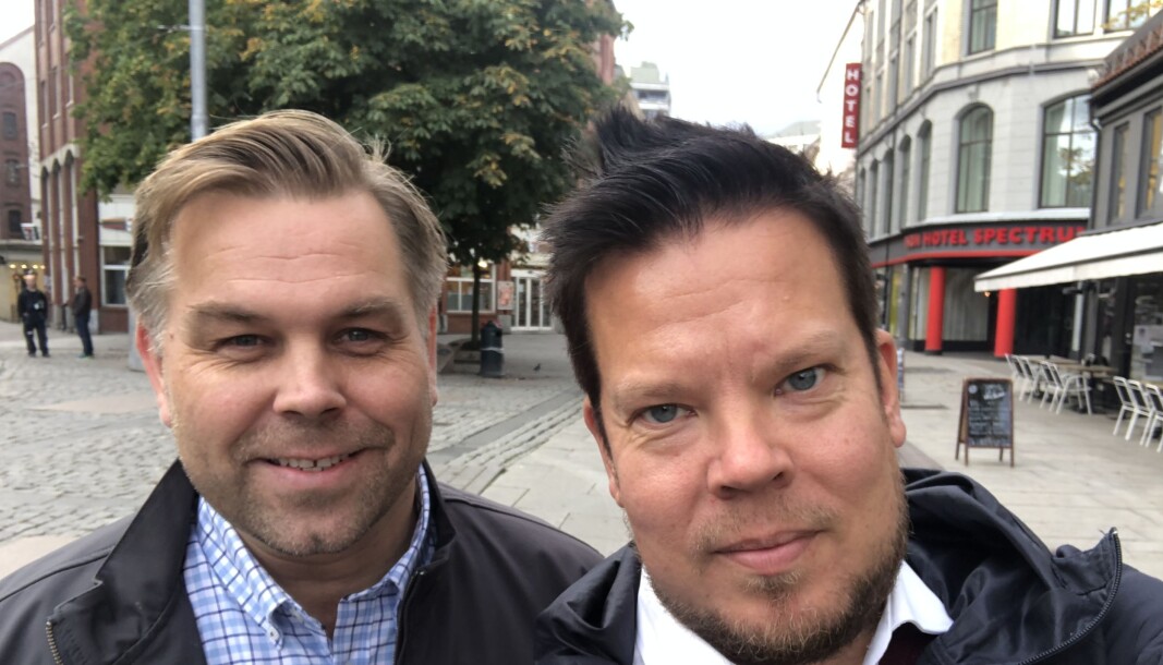 Trygve Refvem og Jørn Korbi i WAYD Trygve Refvem og Jørn Korbi i WAYD