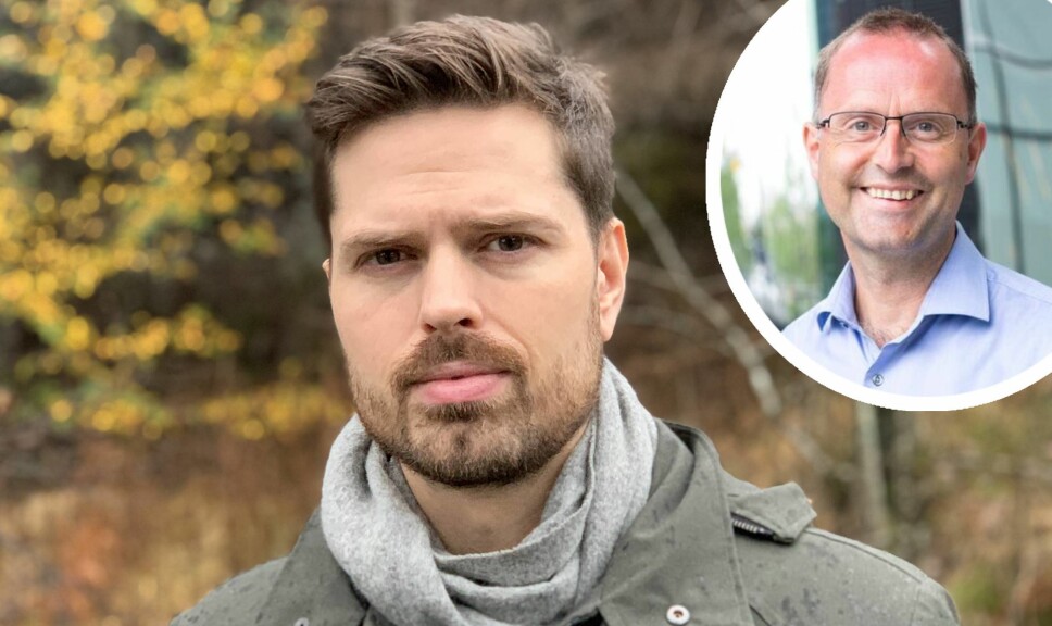 Alf Gunnar Andersen, daglig leder i Horde svarer Lars-Erik Fjørtoft, fintech-ekspert i PwC