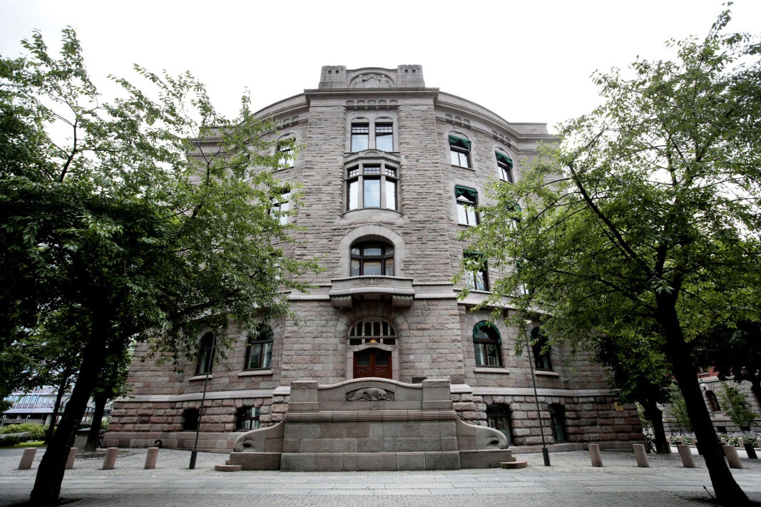 Finansdepartementet (FD) i Regjeringskvartalet i Oslo. Finansdepartementet (FD) i Regjeringskvartalet i Oslo.