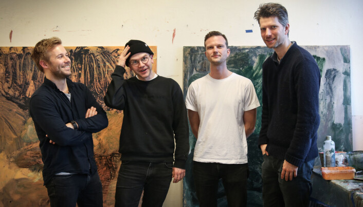 De fire medgründerne.: Christian von Hanno, Ruben Steinum, Markus Eckbo Endresen og Mikael Hegnar. De fire medgründerne.: Christian von Hanno, Ruben Steinum, Markus Eckbo Endresen og Mikael Hegnar.