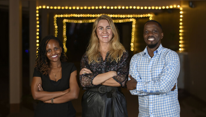 Irene Mutuzo (t.v.) og Graeme Ampeire (t.h.) er to av de nyansatte hos Thea Sommerseth og Diwala etter at finansieringsrunden kom i havn. Irene Mutuzo (t.v.) og Graeme Ampeire (t.h.) er to av de nyansatte hos Thea Sommerseth og Diwala etter at finansieringsrunden kom i havn.