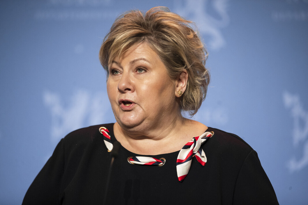 Statsminister Erna Solberg og resten av regjeringen forlenger kompensasjonsordningen for næringslivet. Statsminister Erna Solberg og resten av regjeringen forlenger kompensasjonsordningen for næringslivet.