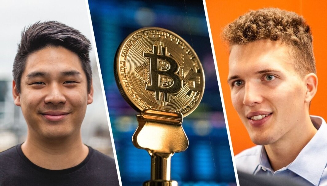 Thuc T. Hoang i MiraiEx og Nikolai Gobel i Kaupang Krypto Thuc T. Hoang i MiraiEx og Nikolai Gobel i Kaupang Krypto