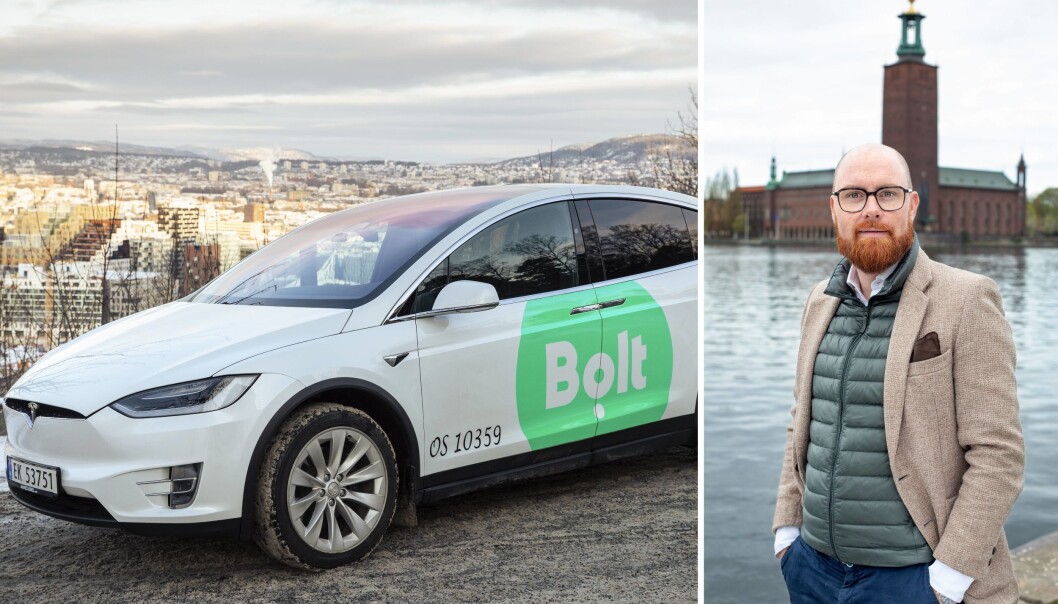 Regionssjef for Bolt i Nord-Europa, Nils Wijkmark. Regionssjef for Bolt i Nord-Europa, Nils Wijkmark.