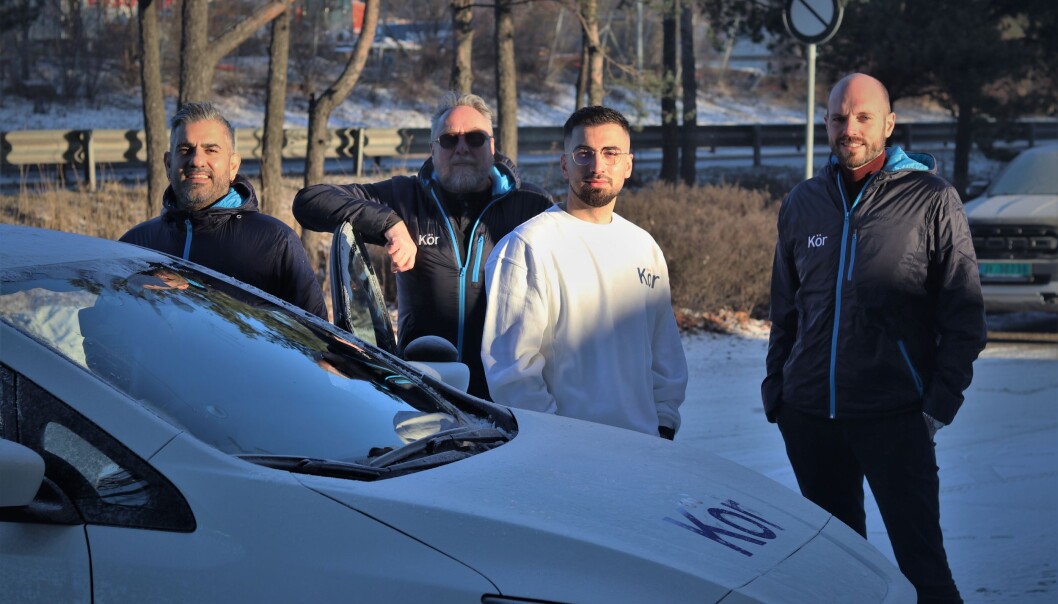 Pouria Ruhi, Stig-Arne Graven, Siavash Shahkarami og Øyvind Holm-Johnsen Pouria Ruhi, Stig-Arne Graven, Siavash Shahkarami og Øyvind Holm-Johnsen