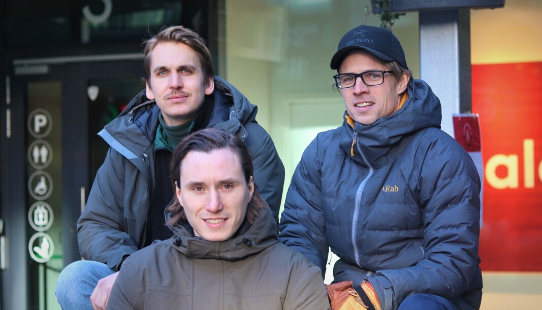 Ole-Christian Eid, Daniel Hopen og Rolf Petter Hernæs i Spoortz Ole-Christian Eid, Daniel Hopen og Rolf Petter Hernæs i Spoortz