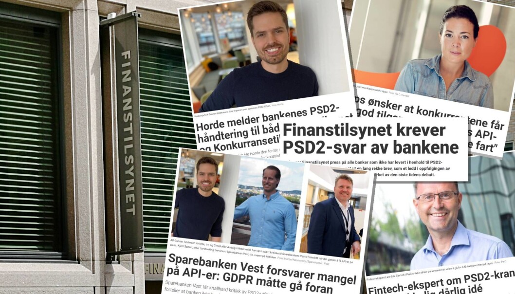 I november hadde fintech-selskapene gått lei av bankens etterlevelse av PSD2-direktivet og gikk til frontalangrep. Denne gangen ser det ut til at det er Den europeiske banktilsynsmyndigheten EBA som har fått nok. I november hadde fintech-selskapene gått lei av bankens etterlevelse av PSD2-direktivet og gikk til frontalangrep. Denne gangen ser det ut til at det er Den europeiske banktilsynsmyndigheten EBA som har fått nok.