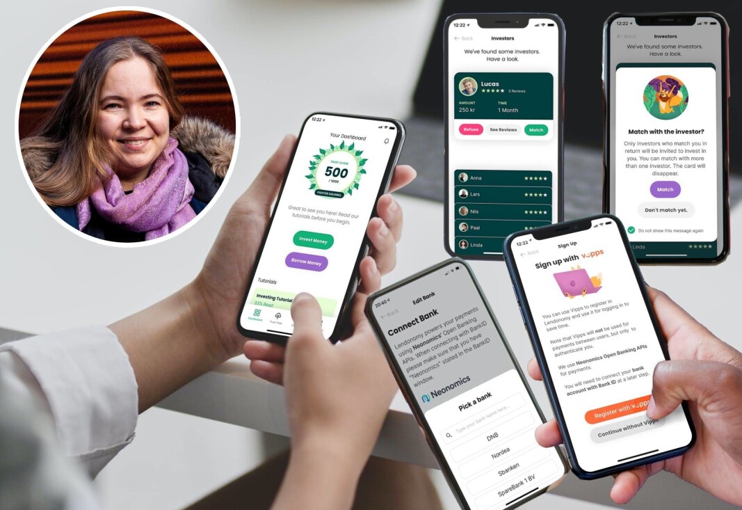 Anzhelika Osmanovas Lendonomy-app har hentet inspirasjon og teknologi fra mange steder Anzhelika Osmanovas Lendonomy-app har hentet inspirasjon og teknologi fra mange steder