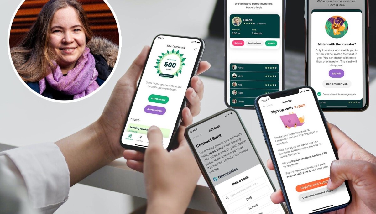 Slik skal Lendonomy vinne kampen om de unge kredittkundene: Bygger «sosialt nettverk» for mikrolån