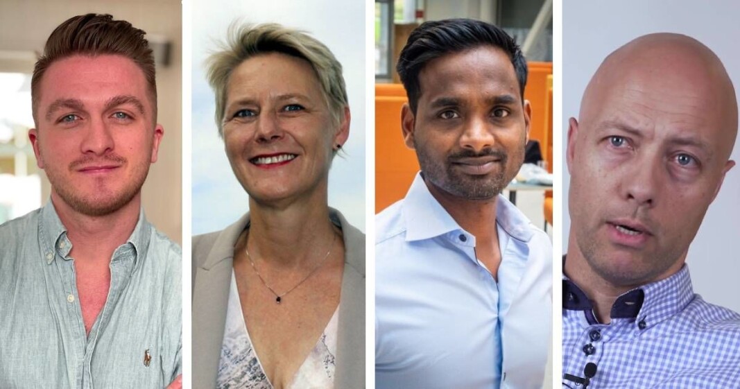 Axel Hunter, Astat, Anne Jorunn Aas i Farmforce, Daro Navaratnam i Dintero og Magne Fretheim i Spenn, representerer fire av de seks norske selskaper som er valgt ut til Mastercards Ligthouse-program. Axel Hunter, Astat, Anne Jorunn Aas i Farmforce, Daro Navaratnam i Dintero og Magne Fretheim i Spenn, representerer fire av de seks norske selskaper som er valgt ut til Mastercards Ligthouse-program.