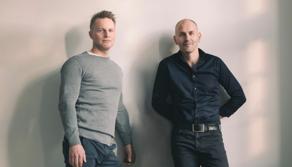 Henning Meier og Svein Øverland i Overvinne App