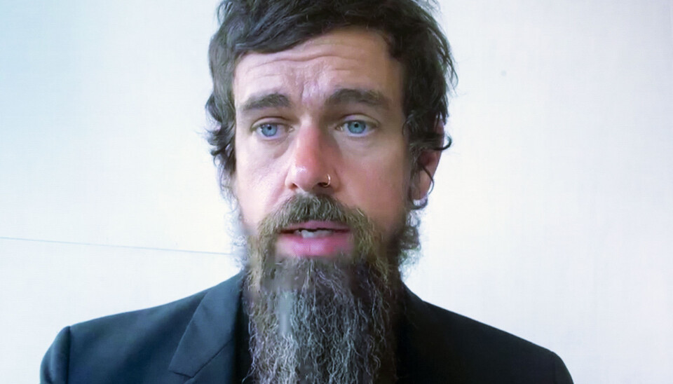 Jack Dorsey avbildet i 2020