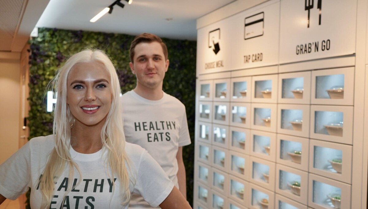 Lover sunn salat fra automat: Slik gikk det med Healthy Eats i fjor