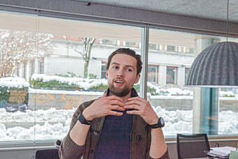 Daniel Caetanya Fossum, gründer av Mingl. Daniel Caetanya Fossum, gründer av Mingl.
