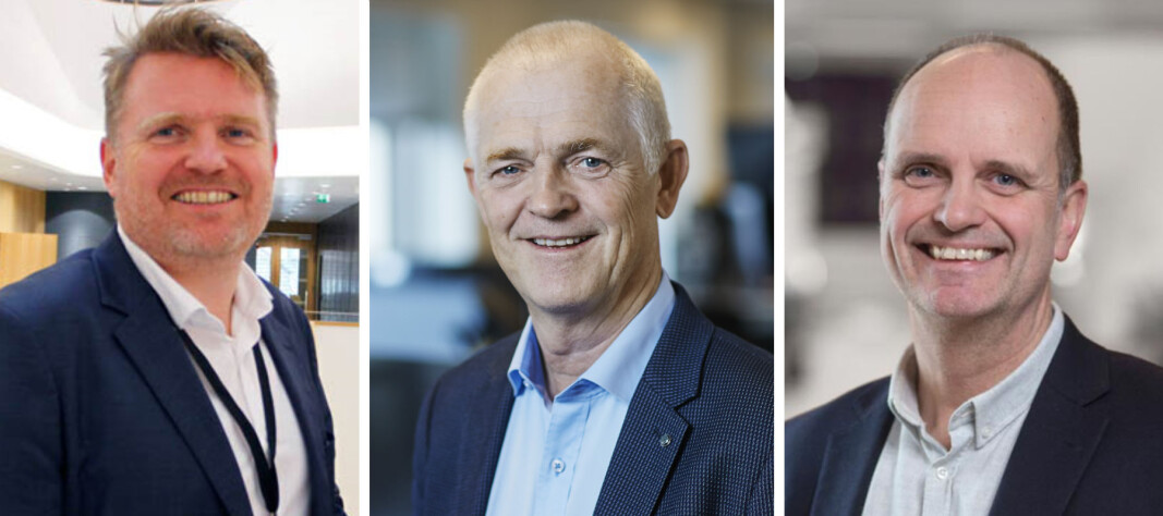 PSD2-trio med mye å gjøre. Fr.v. Kjetil Sørtun, leder for Banking Services i Sparebanken Vest, Øyvind Aass, administrerende direktør i Sparebank 1 Utvikling og Stein Gryte, spesialrådgiver i De Samarbeidende Sparebankene. PSD2-trio med mye å gjøre. Fr.v. Kjetil Sørtun, leder for Banking Services i Sparebanken Vest, Øyvind Aass, administrerende direktør i Sparebank 1 Utvikling og Stein Gryte, spesialrådgiver i De Samarbeidende Sparebankene.
