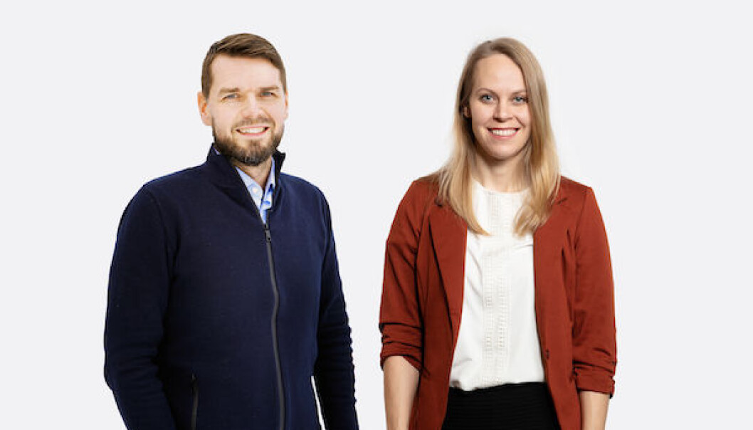 CEO Øyvind Reed og CTO Ingrid Ødegaard i Whereby. CEO Øyvind Reed og CTO Ingrid Ødegaard i Whereby.