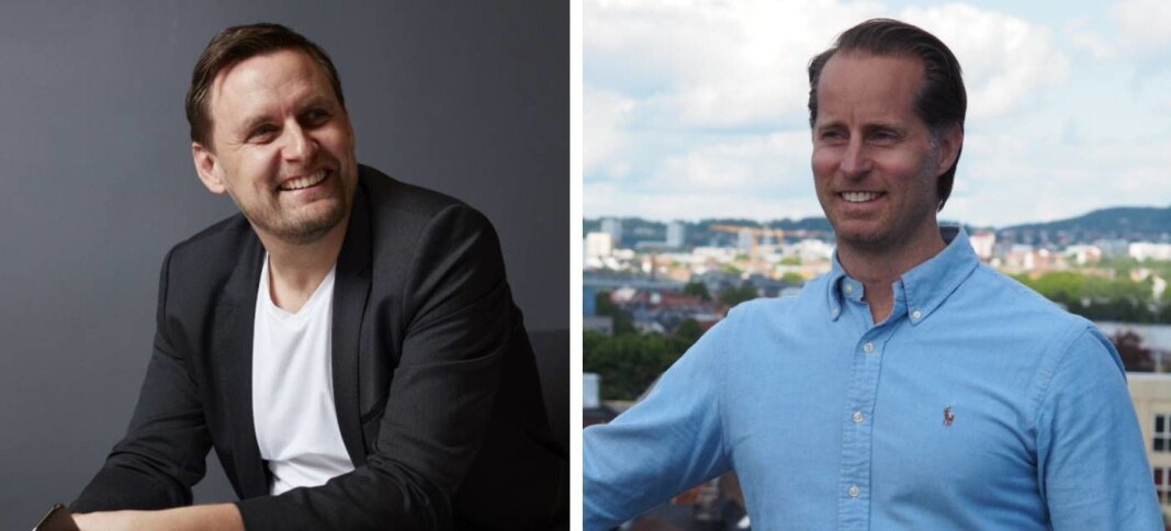 Rune Mai, daglig leder i Nordic API Gateway og Christoffer Andvig, daglig leder i Neonomics kan begge melde om nye kontrakter. Rune Mai, daglig leder i Nordic API Gateway og Christoffer Andvig, daglig leder i Neonomics kan begge melde om nye kontrakter.