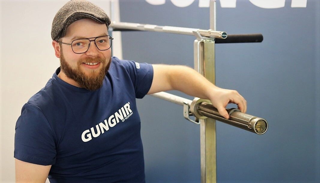 Daglig leder og patentekspert i Gungnir, Markus Leonhard Hasen. Daglig leder og patentekspert i Gungnir, Markus Leonhard Hasen.