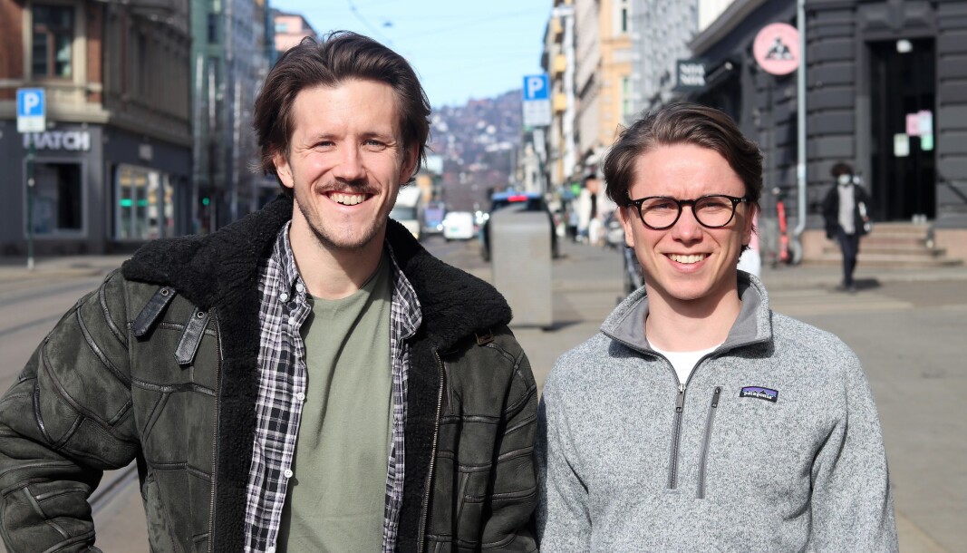 Jacob Nelvik og Markus Halvorsen i Glede. Jacob Nelvik og Markus Halvorsen i Glede.
