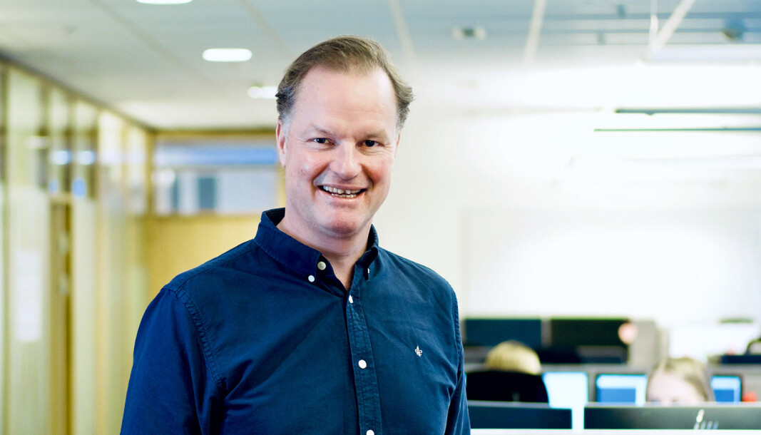 Øyvind Thomassen, adm. dir. i Sbanken har all anledning til å smile. Øyvind Thomassen, adm. dir. i Sbanken har all anledning til å smile.