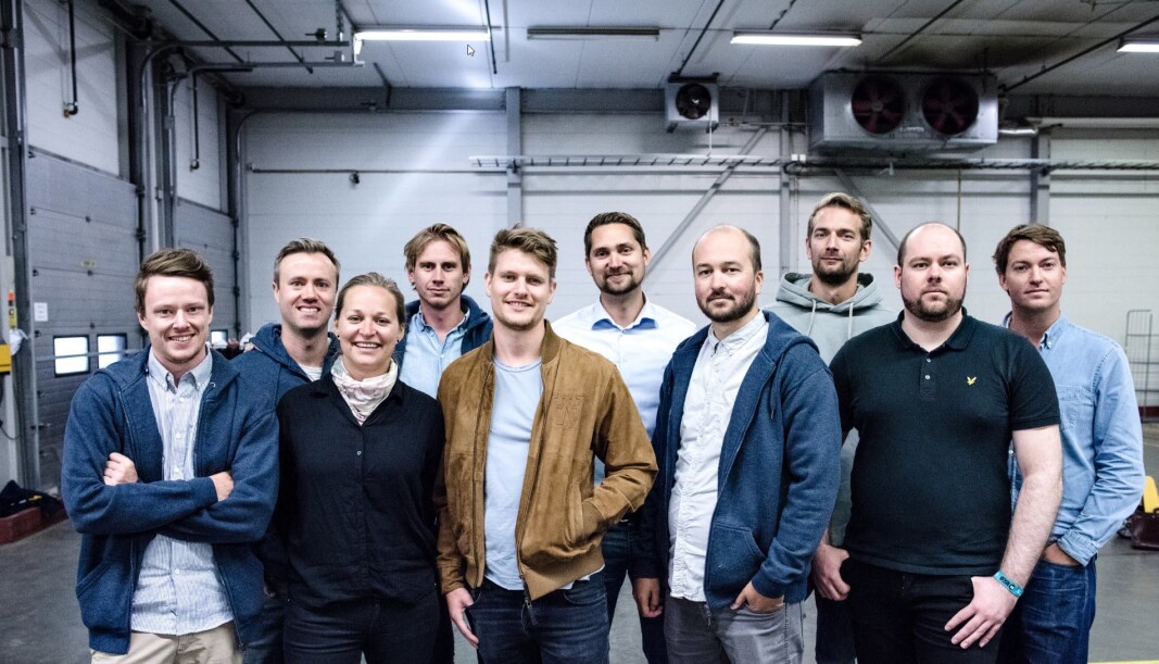 FORRYKENDE REISE: Gründerne i Kolonial / Oda. Fra venstre: Mats André Kristiansen, Vegard Vik, Ida Johnsen, Jon Kåre Stene, Andreas Skaranger, Karl Munthe-Kaas, Mats Barlo, Jon Lønne, Tommy Gudmundsen og Christian Mikaelsen. FORRYKENDE REISE: Gründerne i Kolonial / Oda. Fra venstre: Mats André Kristiansen, Vegard Vik, Ida Johnsen, Jon Kåre Stene, Andreas Skaranger, Karl Munthe-Kaas, Mats Barlo, Jon Lønne, Tommy Gudmundsen og Christian Mikaelsen.