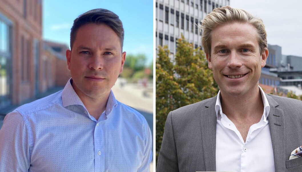 Stefan Astroza, analysesjef i Cicero Consulting og tidligere Sbanken-profil Christoffer Hernæs ble begge overrasket over at DNB legger bud på Sbanken Stefan Astroza, analysesjef i Cicero Consulting og tidligere Sbanken-profil Christoffer Hernæs ble begge overrasket over at DNB legger bud på Sbanken