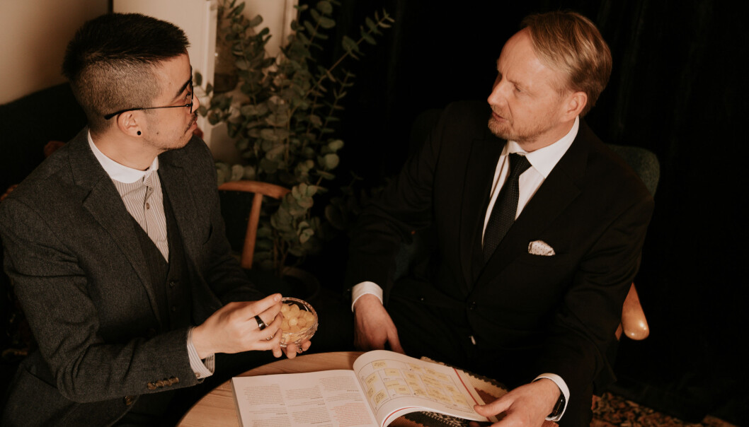 Creative director Edmond Yang og CEO Filip Elverhøy. Creative director Edmond Yang og CEO Filip Elverhøy.