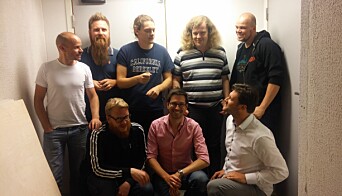 Teamet i Kick-Ass. Sverre Torp Solberg er nederst til venstre i adidasjakke. Teamet i Kick-Ass. Sverre Torp Solberg er nederst til venstre i adidasjakke.