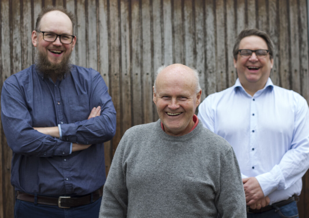 Gründerne Harald Nes Rislå (t.v.) og Geir Robstad (t.h.) i Heaten, sammen med engleinvestor Kjell Lunde (i midten). Gründerne Harald Nes Rislå (t.v.) og Geir Robstad (t.h.) i Heaten, sammen med engleinvestor Kjell Lunde (i midten).